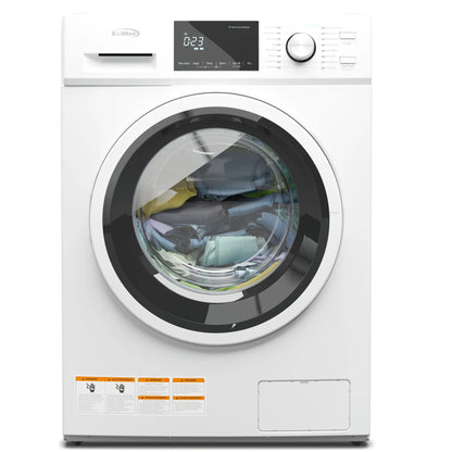 All-in-One Washer &amp; Dryer Combo in White 2.7 cu ft.