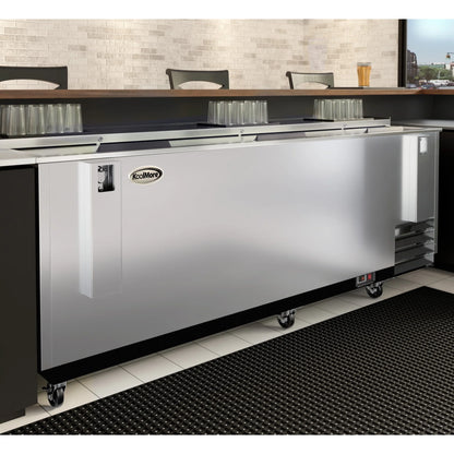 Commercial Bottle Cooler with Built-In Opener, ETL Listed, 30 cu. ft. 95 In.