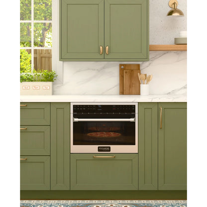 KoolMore Reserve 24 in. Built-In Microwave Convection Oven with Air Fry, 3-in-1 Combo, Sensor Cook, Soft-Close Door, 1.6 cu. ft. in Stainless Steel