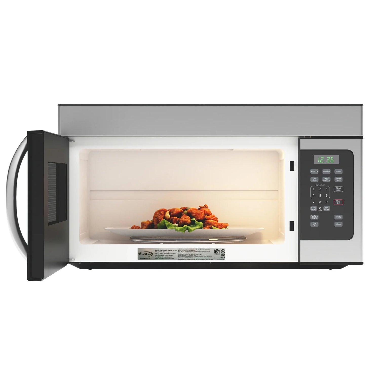 Over the Range Stainless Steel Microwave, 1.6 cu. ft.