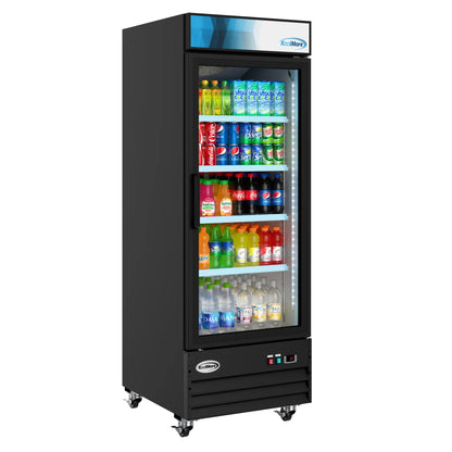 One-Door Merchandiser Refrigerator 28 in, 23 Cu Ft.