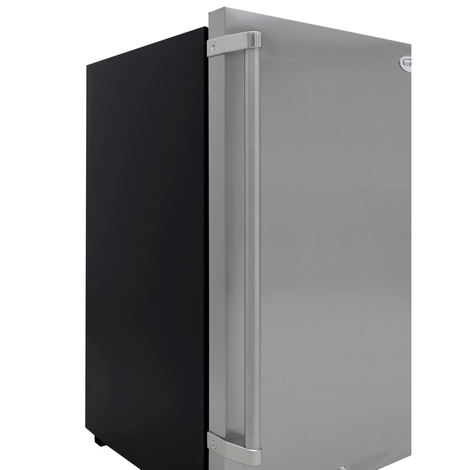 Outdoor Refrigerator with IPX 4 Rating and Glass Shelves 4.4 Cu. ft. in Stainless-Steel, 21 In.