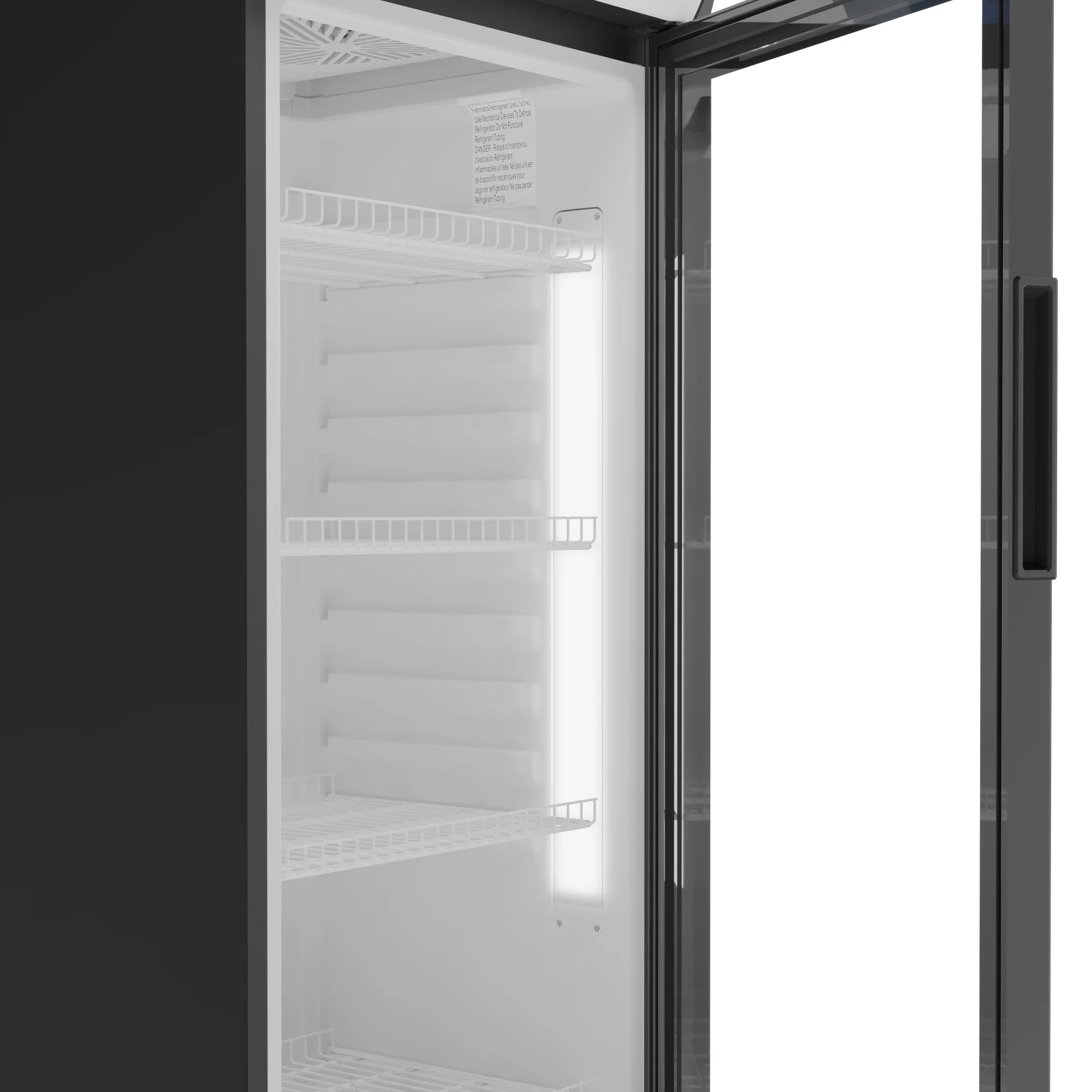 One-Door Merchandiser Refrigerator 22 in, 9 Cu Ft.