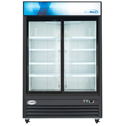 Two-Door Merchandiser Refrigerator 53in, 45 cu ft.