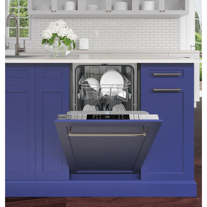 ADA Panel Ready with 8 Place Settings 52 DB Dishwasher in Stainless-Steel, 18 In.
