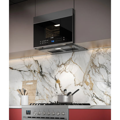 Over the Range Stainless Steel Microwave, 300 CFM, One Panel, 1.3 cu. ft.