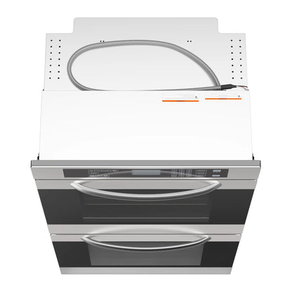 Stainless-Steel Premium Convection Double-Unit Wall Oven, 5 cu. ft.