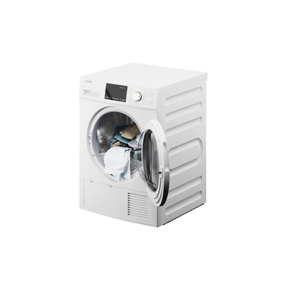 Large Capacity Stackable Ventless Front Load Dryer in White, 240V, 4.4 cu. ft.