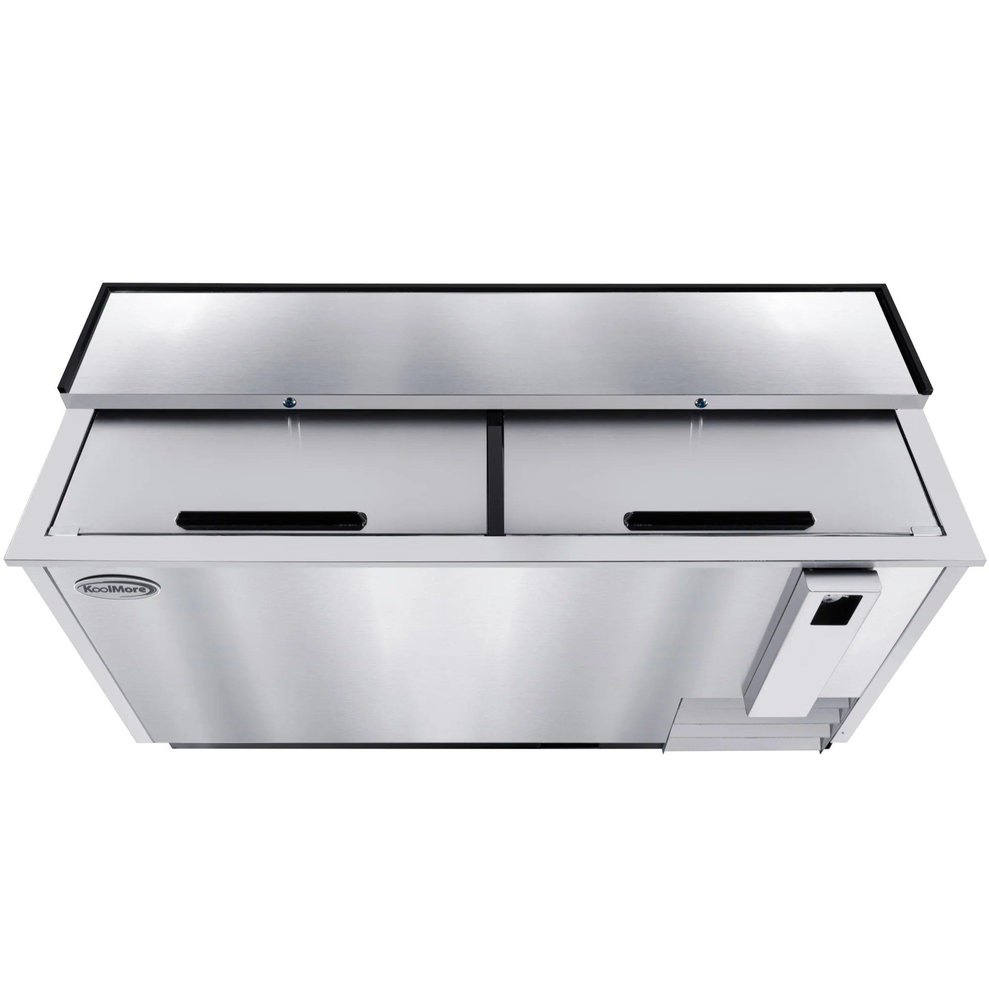 Commercial Bottle Cooler with Built-In Opener, ETL Listed, 19 cu. ft. 65 In.