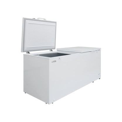 Commercial Chest Freezer, 30 Cu. Ft. in White, ETL Listed, 79 In.