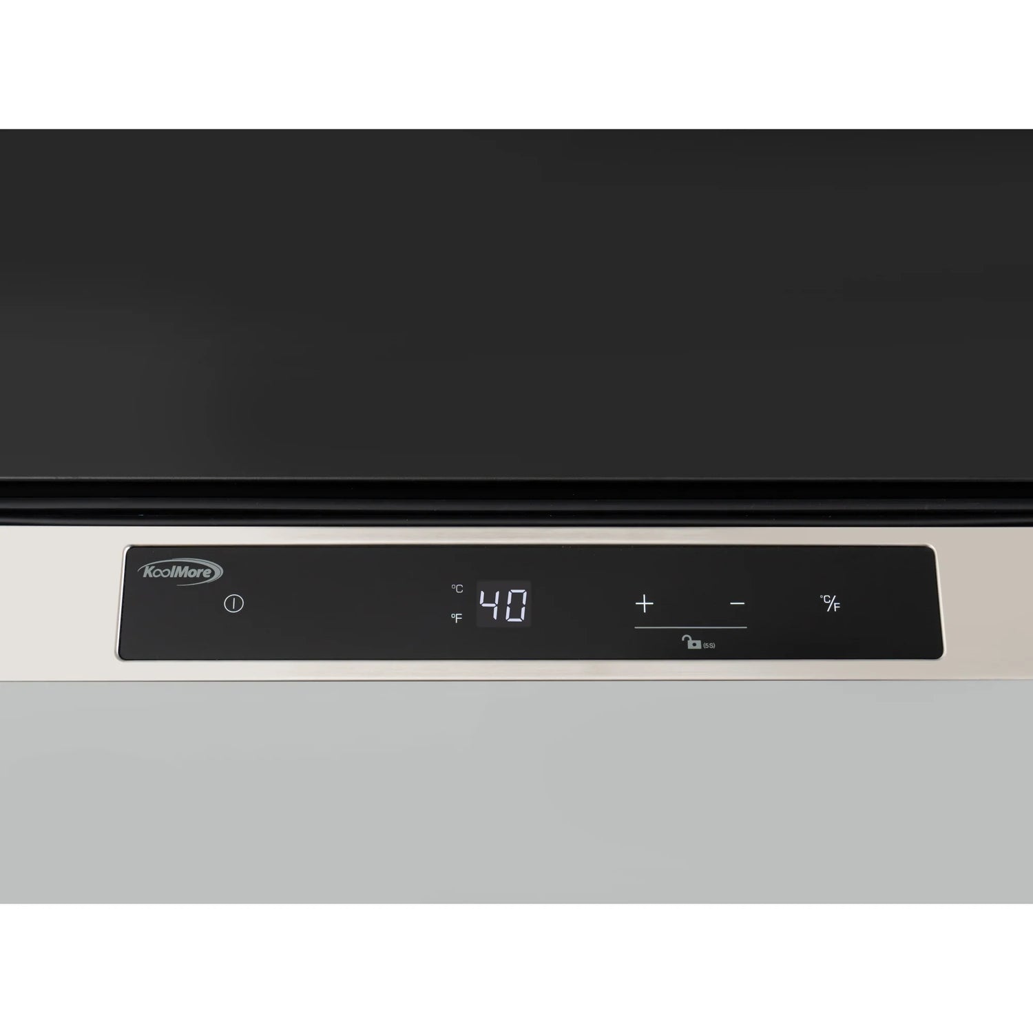 Panel Ready Built-in Double Refrigerator, Frost-Free Undercounter Fridge with Digital Temperature Control and Stainless-Steel Drawers, 15 In.