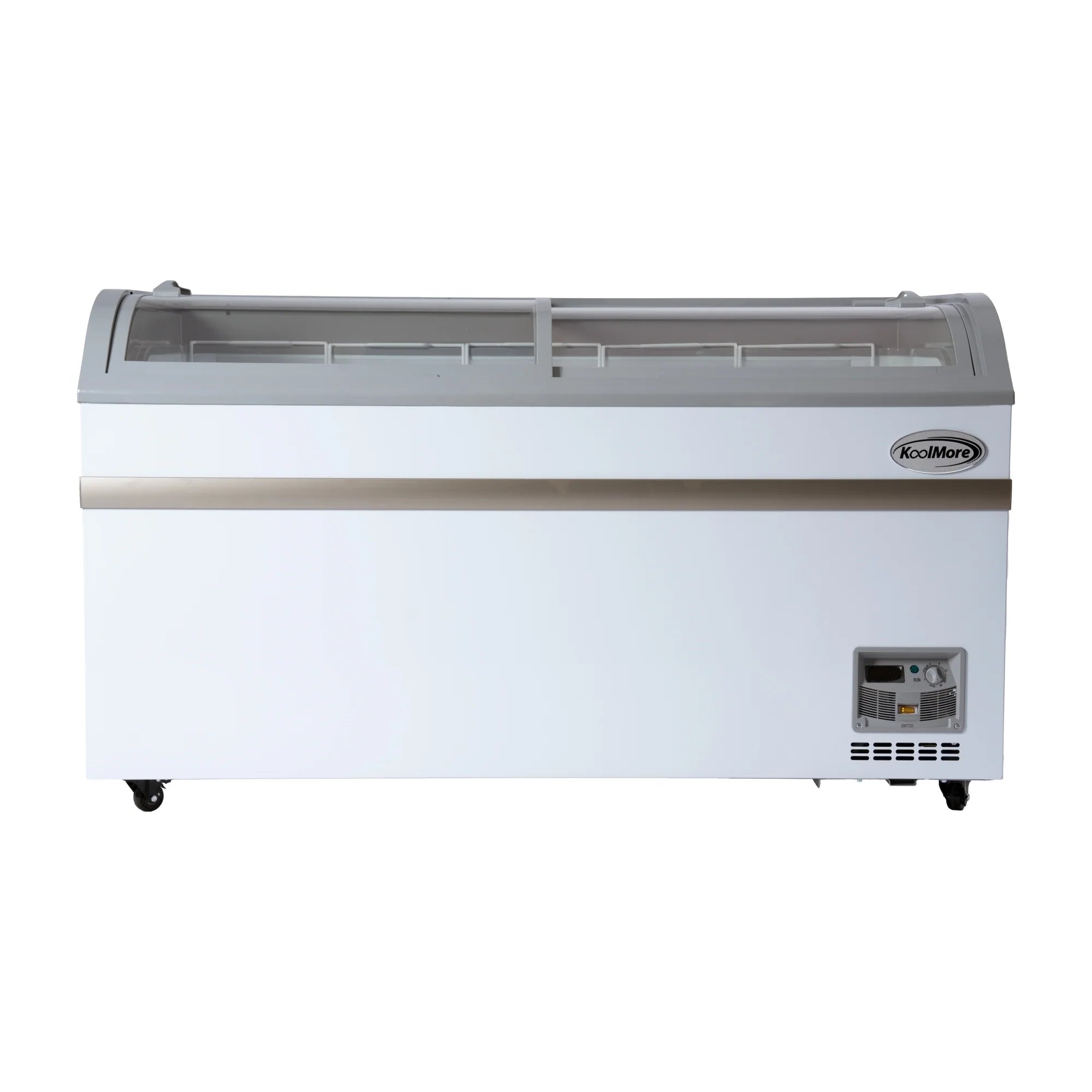 Manual Defrost Island Chest Freezer in White, 58 In. 14 cu. ft.