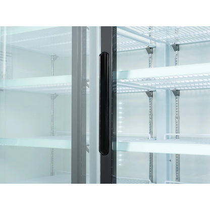 Two-Door Merchandiser Refrigerator 53in, 45 cu ft.