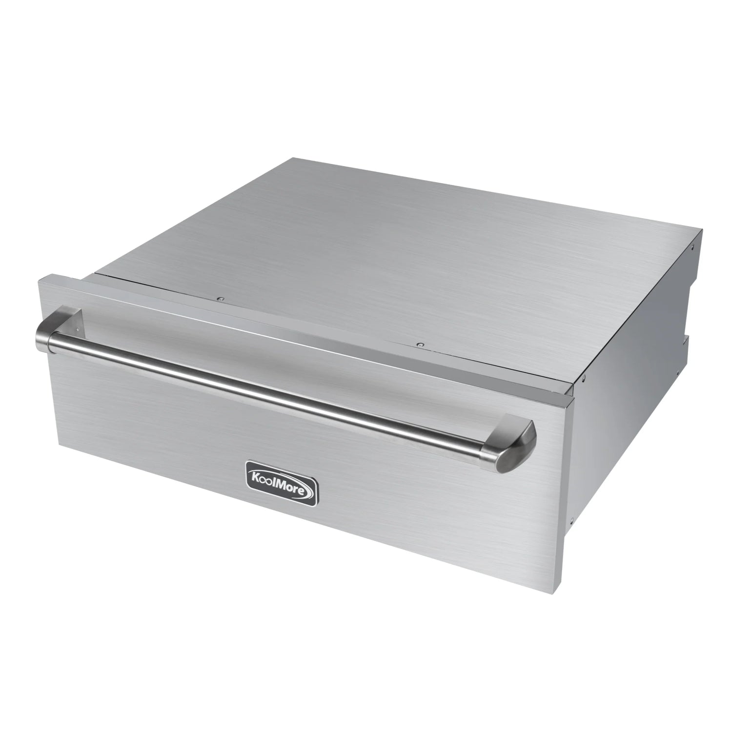 Warming Drawer with Three Compartments in Stainless-Steel, 30 In.