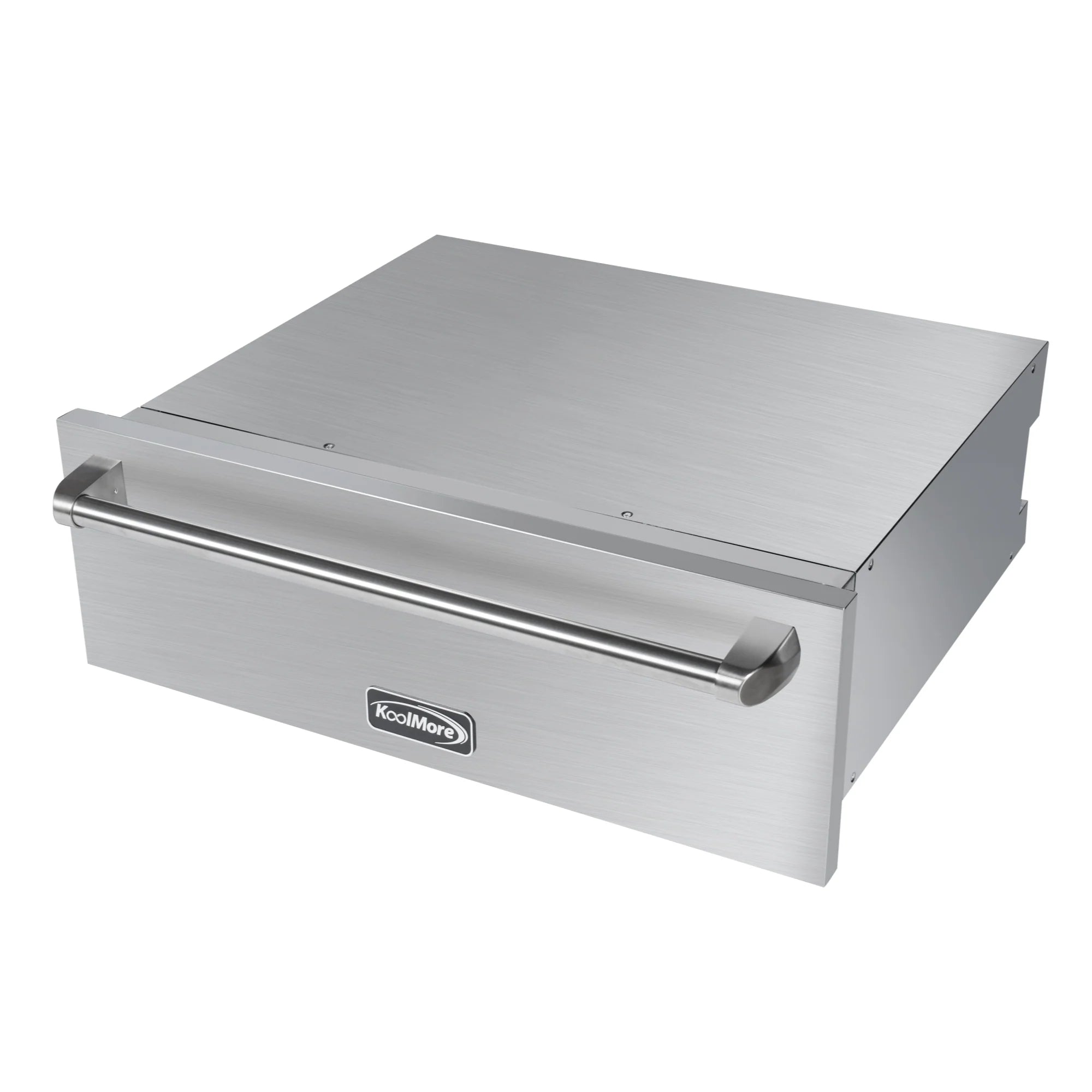 Warming Drawer with Three Compartments in Stainless-Steel, 30 In.