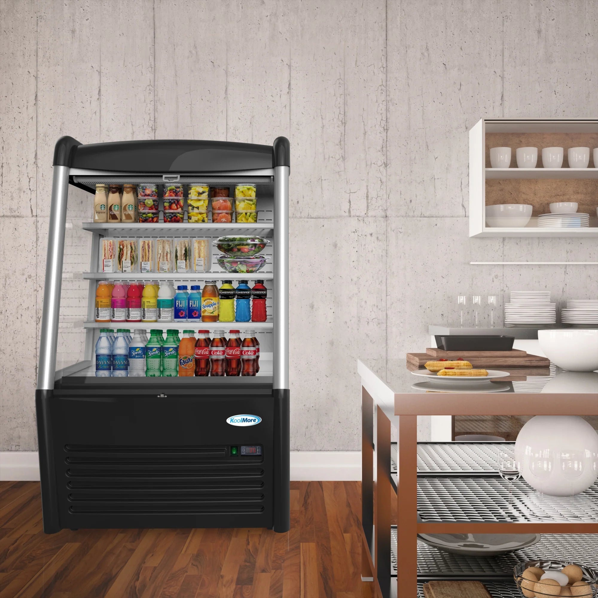 Open Air Grab and Go Refrigerator 36 in, 11.3 cu ft.