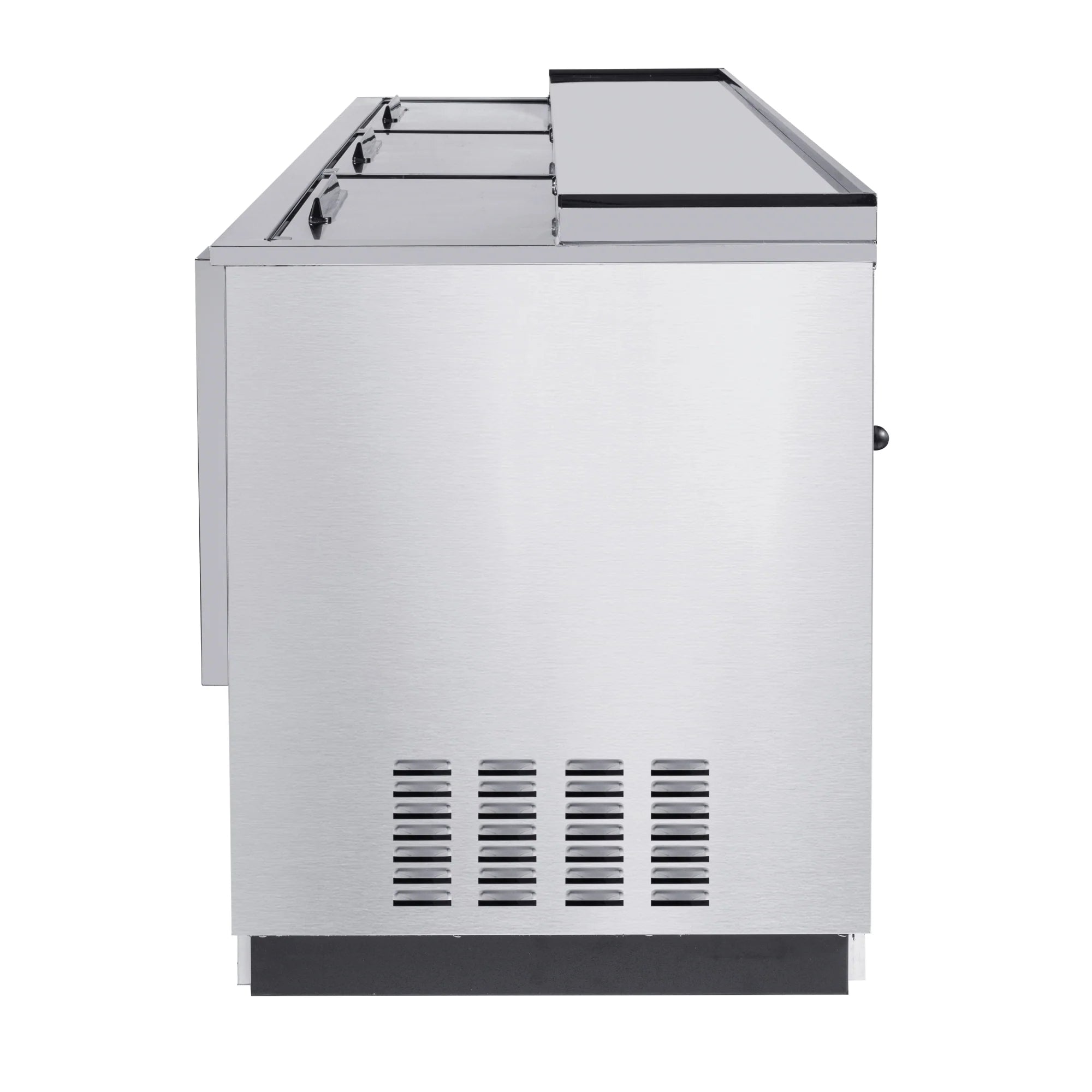 Commercial Bottle Cooler with Built-In Opener, ETL Listed, 30 cu. ft. 95 In.