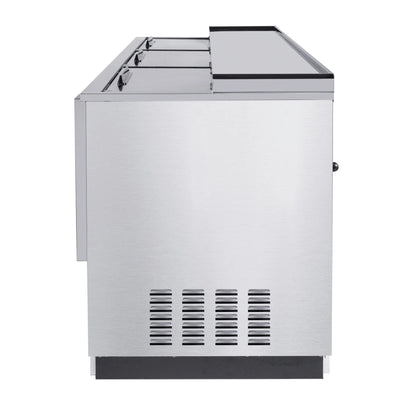 Commercial Bottle Cooler with Built-In Opener, ETL Listed, 30 cu. ft. 95 In.