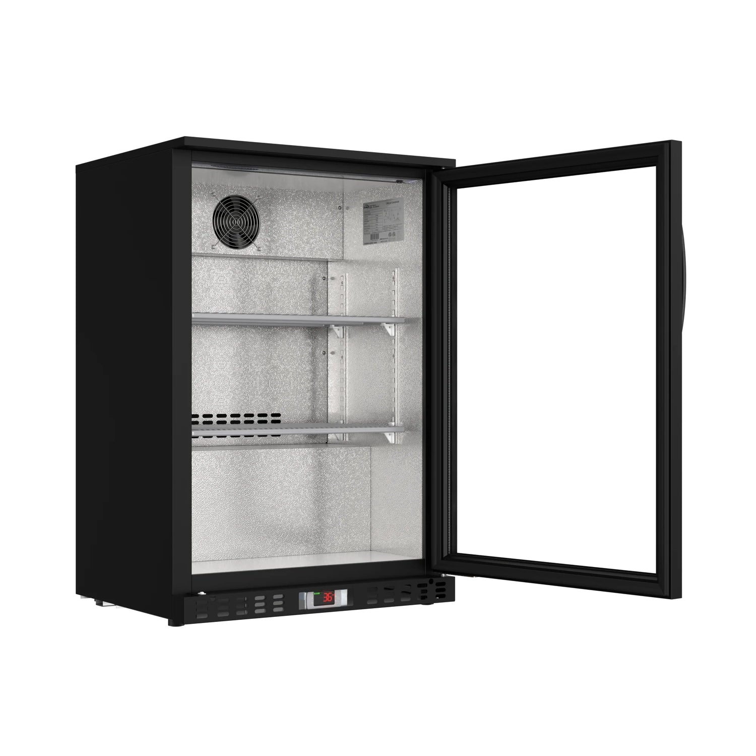 One-Door Back Bar Refrigerator - 4.1 Cu Ft. 24 In.
