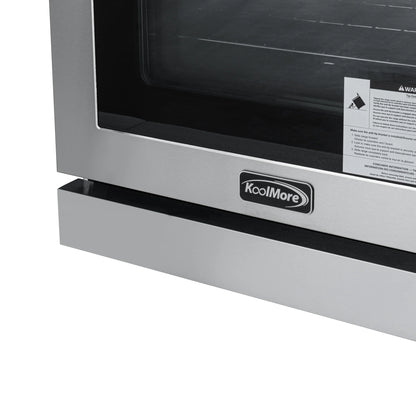 Electric Professional Range with Tilt Panel and Digital controls, Self-Cleaning, 16300W of Power, 240V in Stainless-Steel, 30 In.