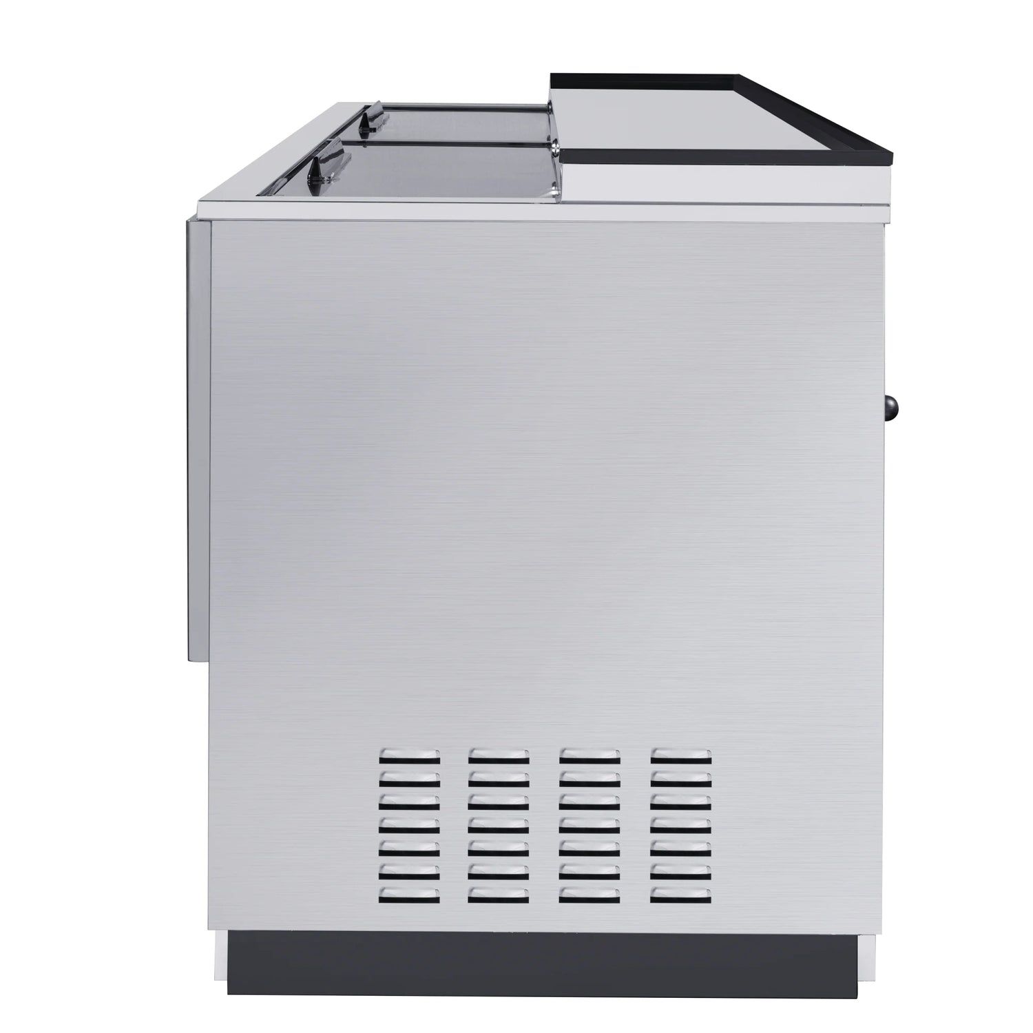 Commercial Bottle Cooler with Built-In Opener, ETL Listed, 19 cu. ft. 65 In.