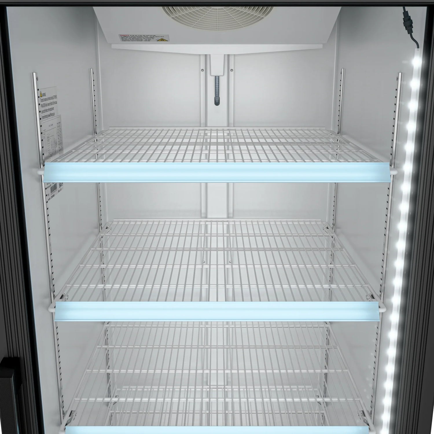 One-Door Merchandiser Refrigerator 28 in, 23 Cu Ft.
