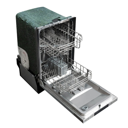 ADA Panel Ready with 8 Place Settings 52 DB Dishwasher in Stainless-Steel, 18 In.