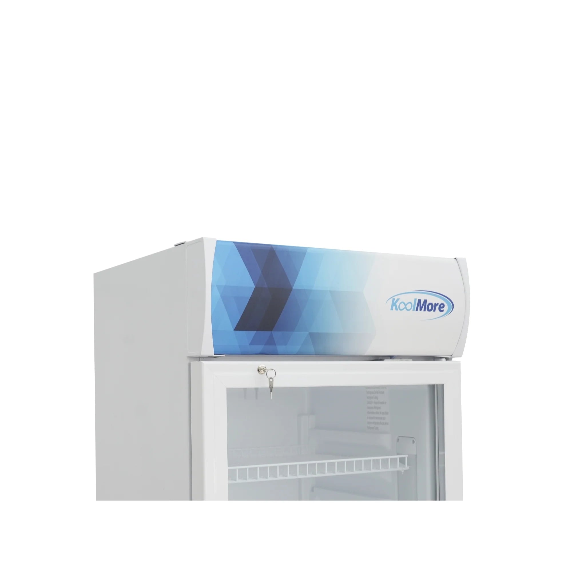One-Door Commercial Merchandiser Refrigerator in White, 22 in 9 cu. ft.