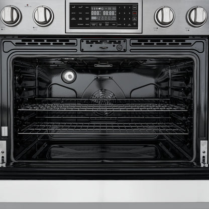 Electric Professional Range with Tilt Panel and Digital controls, Self-Cleaning, 16300W of Power, 240V in Stainless-Steel, 36 In.