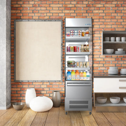 Open Air Grab and Go Refrigerator 26 in, 7.7 cu ft.