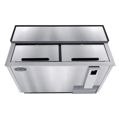 Commercial Bottle Cooler with Built-In Opener, ETL Listed, 14 cu. ft. 50 In.
