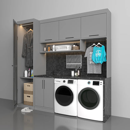Large Capacity Stackable Front Load Washing Machine in White, 4.5 cu. ft.