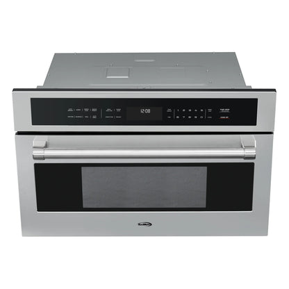 Built-In Microwave with Convection Oven and Air Fryer, 1.6 cu. ft. Capacity in Stainless-Steel, 30 In.
