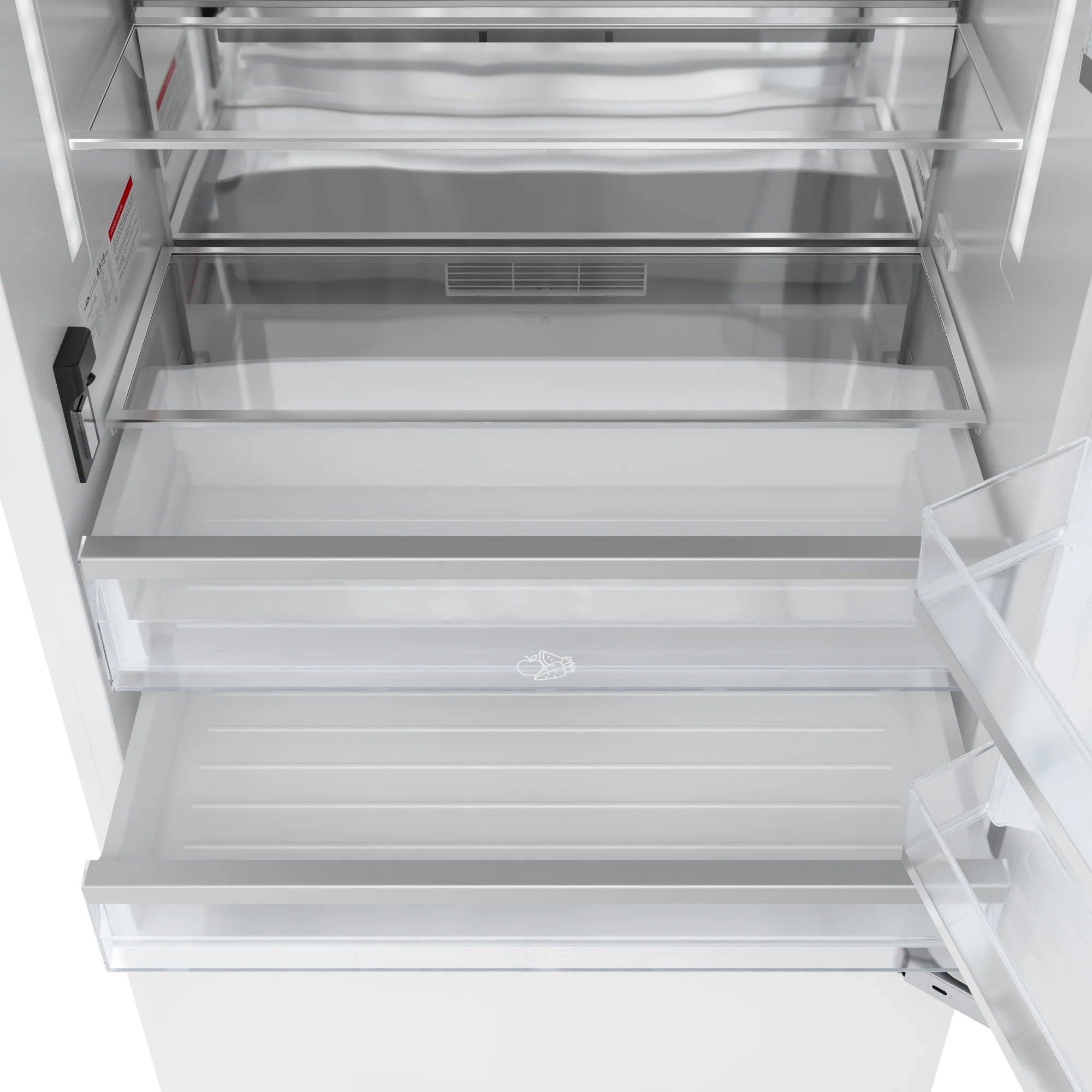 KoolMore Reserve 36 in. Panel Ready Refrigerator and Freezer with Ice maker and Water dispenser, Frost Free, 19.7 Cu. Ft.