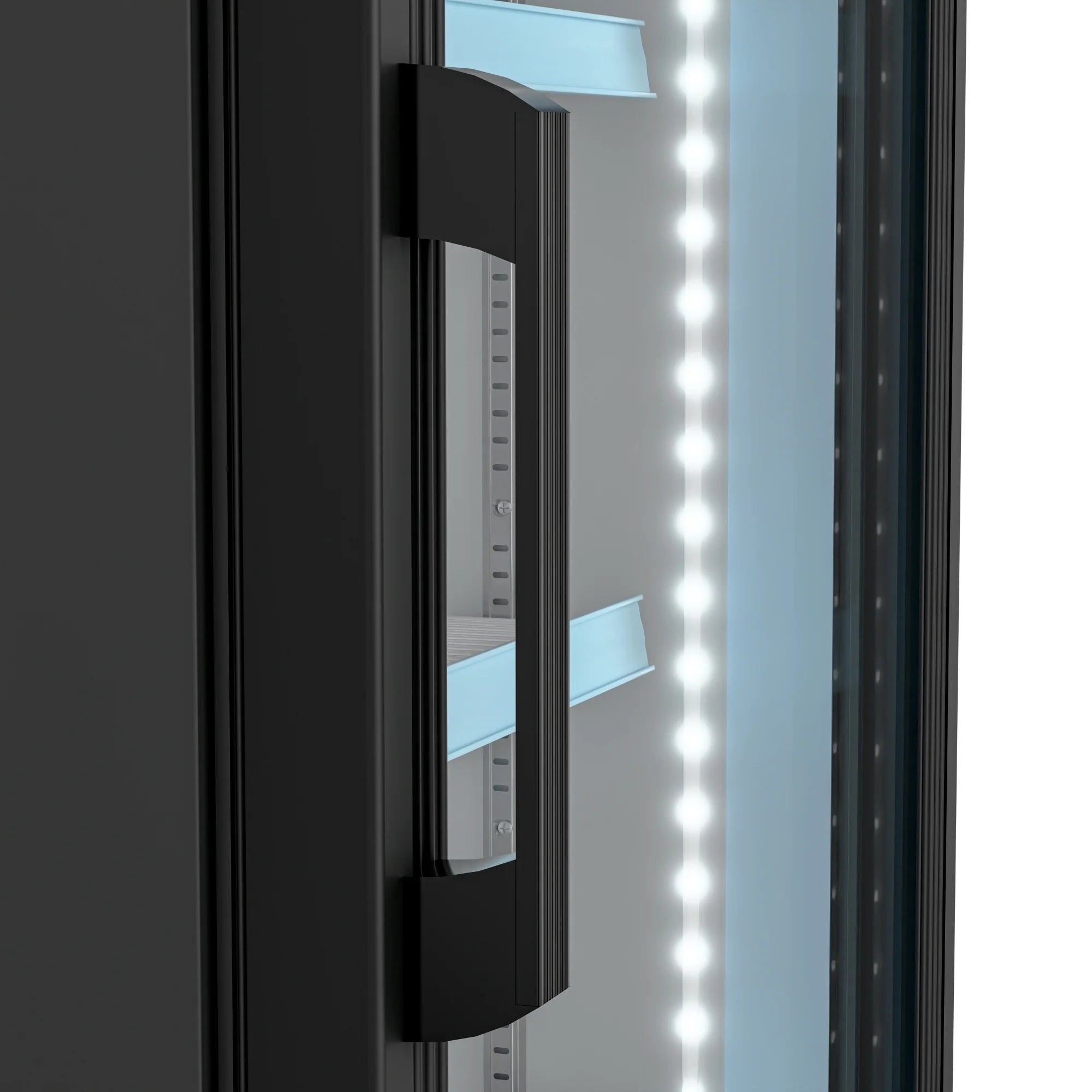 One-Door Merchandiser Refrigerator 28 in, 23 Cu Ft.