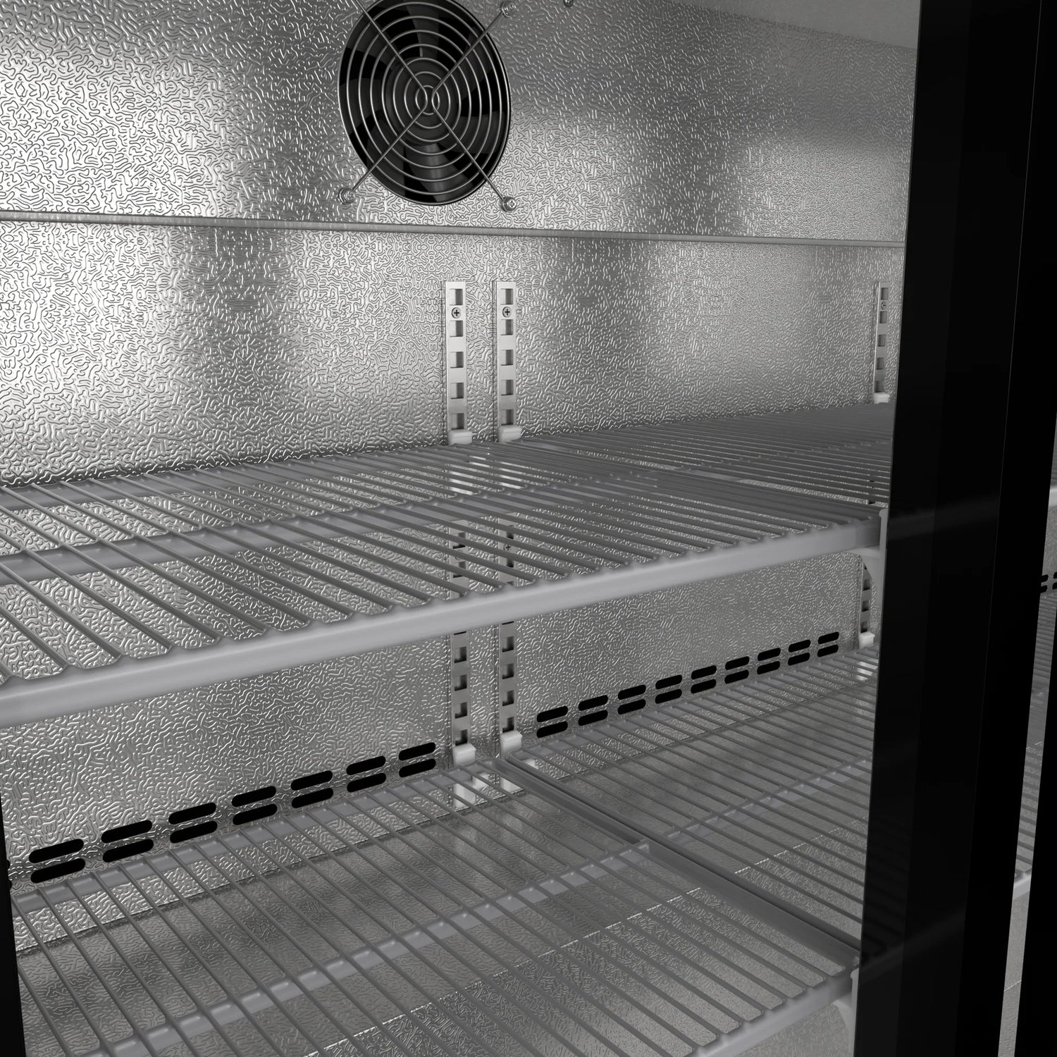 Three-Door Back Bar Refrigerator - 11.3 Cu Ft. 53 In.