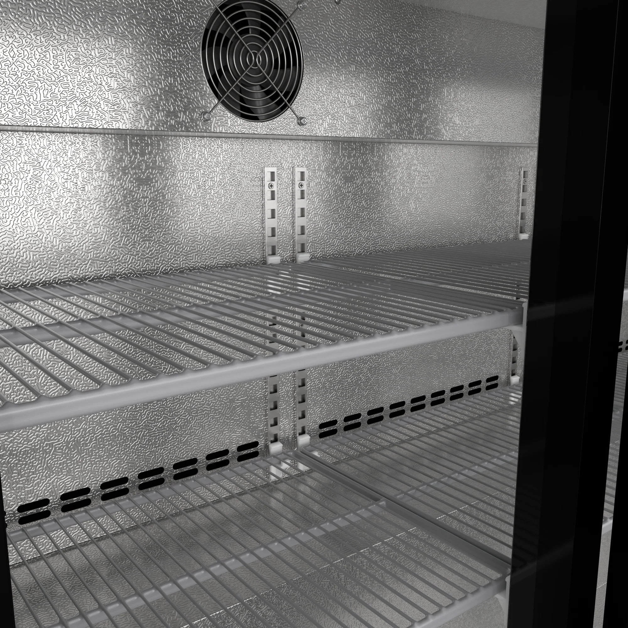 Three-Door Back Bar Refrigerator - 11.3 Cu Ft. 53 In.