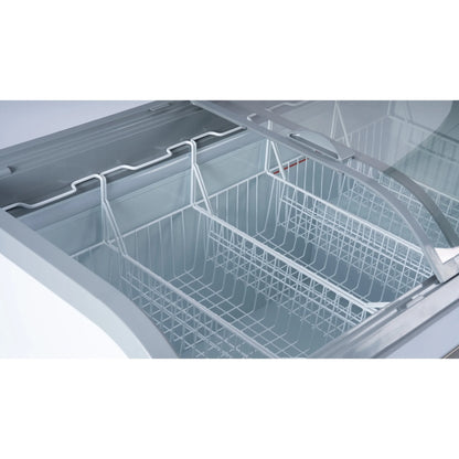 Manual Defrost Island Chest Freezer in White, 58 In. 14 cu. ft.
