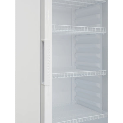 One-Door Commercial Merchandiser Refrigerator in White, 22 in 9 cu. ft.