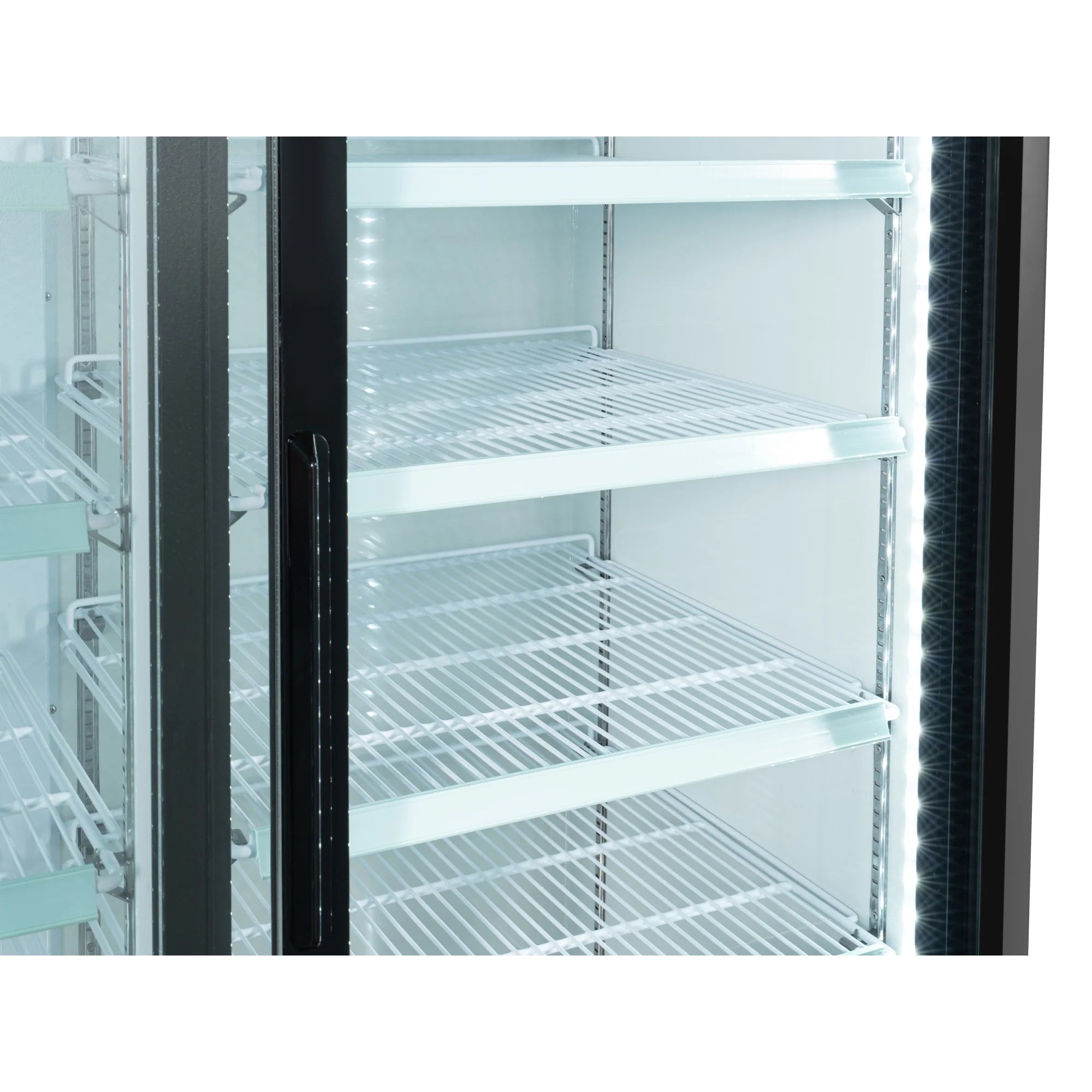 Two-Door Merchandiser Refrigerator 53in, 45 cu ft.