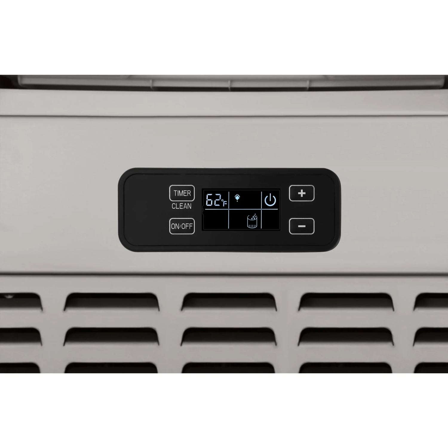 Built-in Residential Pearl Ice Nugget Maker, 66lb /day with Drain Pump in Stainless-Steel, 15 In.