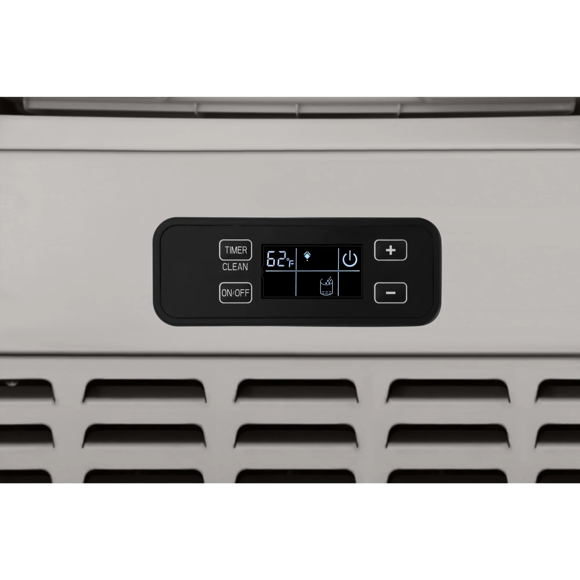 Built-in Residential Pearl Ice Nugget Maker, 66lb /day with Drain Pump in Stainless-Steel, 15 In.