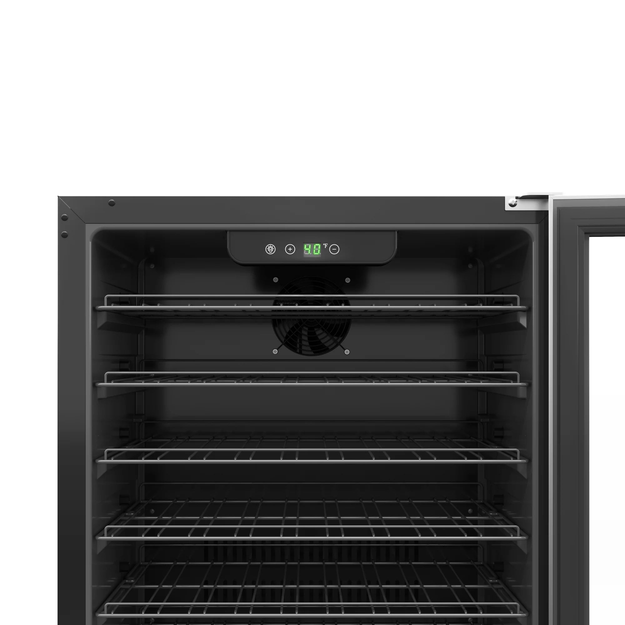 Stainless Steel, Built-In Refrigerator and Beverage Cooler, 5 Cu. ft. 23.4 In.